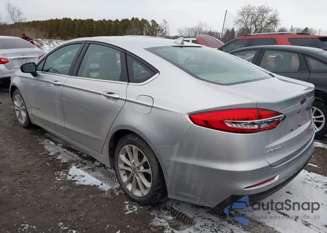 2019 Ford Fusion Hybrid Se из США, поврежденный, VIN 3FA6P0LU1KR111220